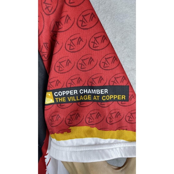 Colorado Cyclist Copper Triangle Cycling Jersey Mens Large ShaverSport Full Zip - Picture 5 of 13